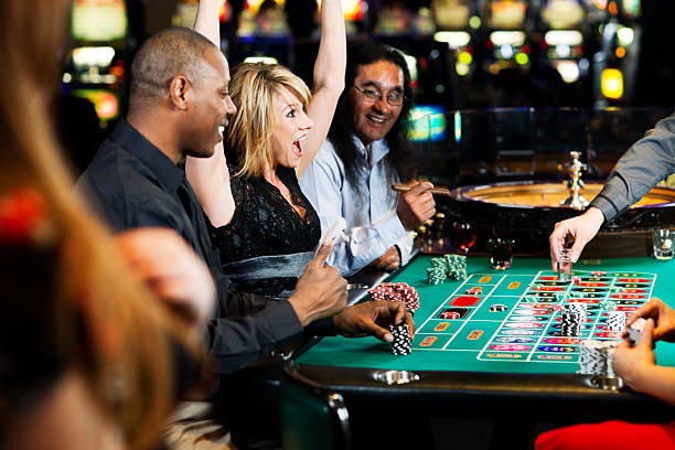 lina togel live casino studio with professional dealers